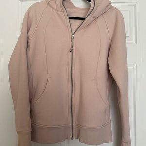 Lululemon Dusty Pink Scuba Hoodie